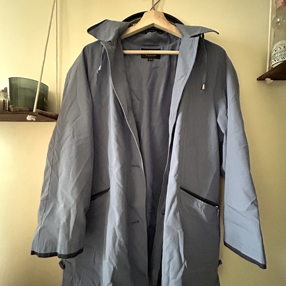 Periwinkle Rain Coat - Picture 2 of 3